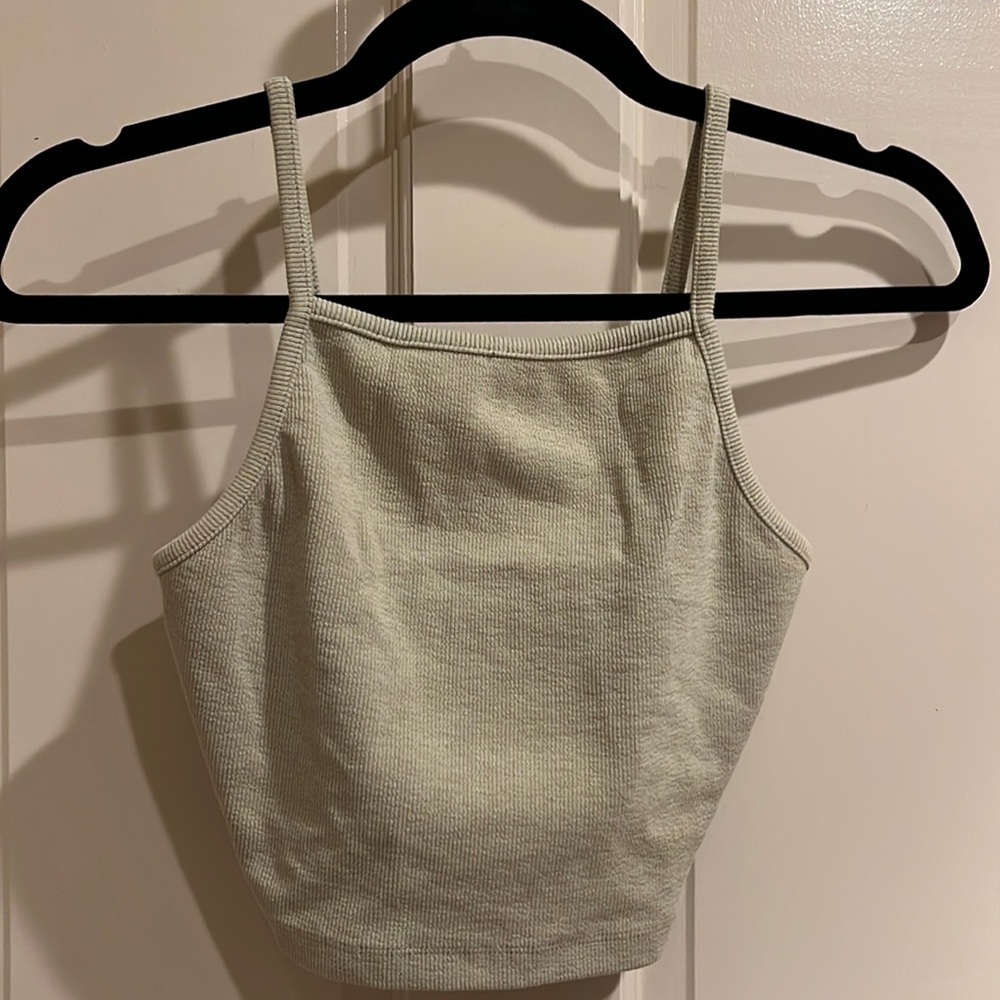 Forever 21 light green halter top